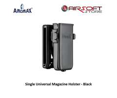 Amomax Single Universal Magazine Holster - Black