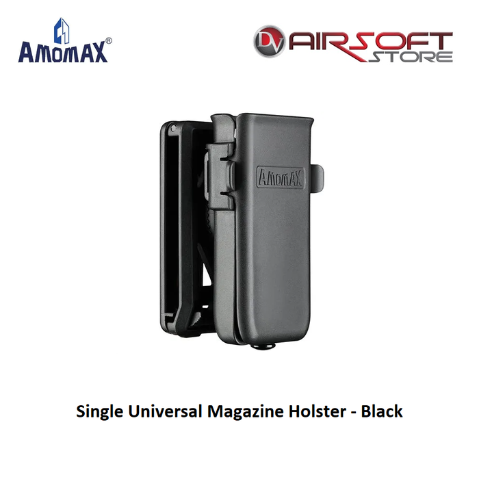 Amomax Single Universal Magazine Holster - Black