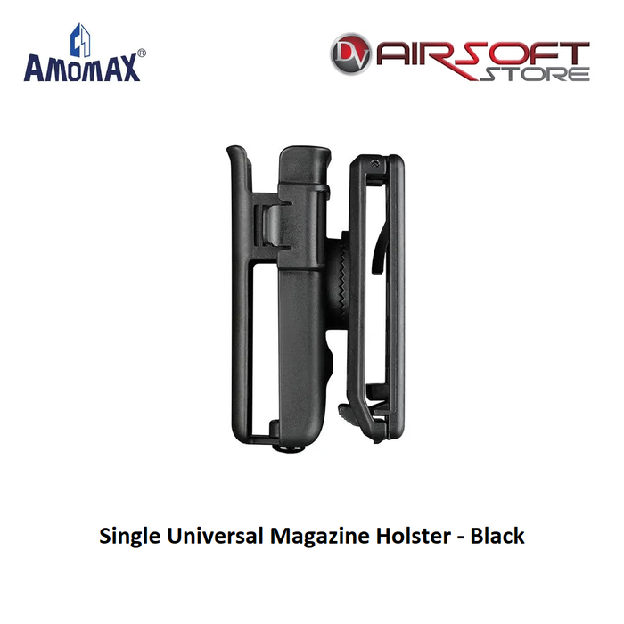 Amomax Single Universal Magazine Holster - Black
