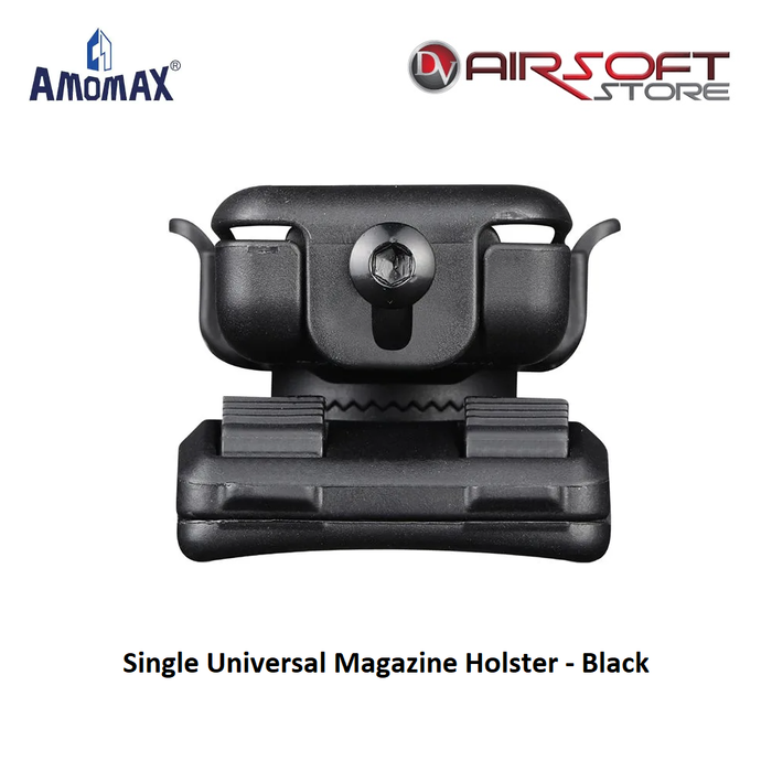 Amomax Single Universal Magazine Holster - Black