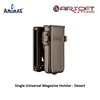 Amomax Single Universal Magazine Holster - Desert