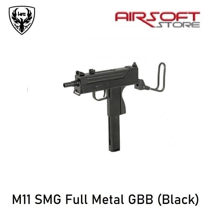 HFC M11 SMG Full Metal GBB (Black)