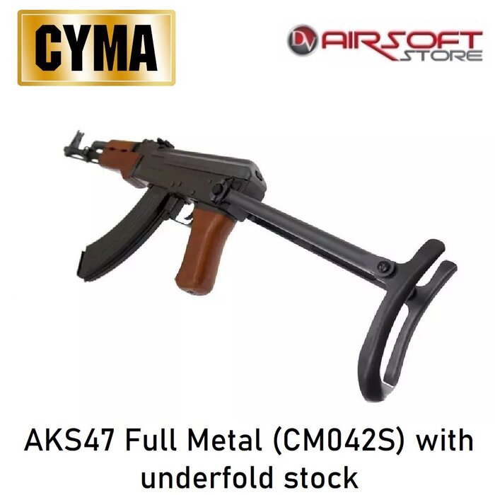 CYMA AKS47 Full Metal (CM042S) with underfold stock