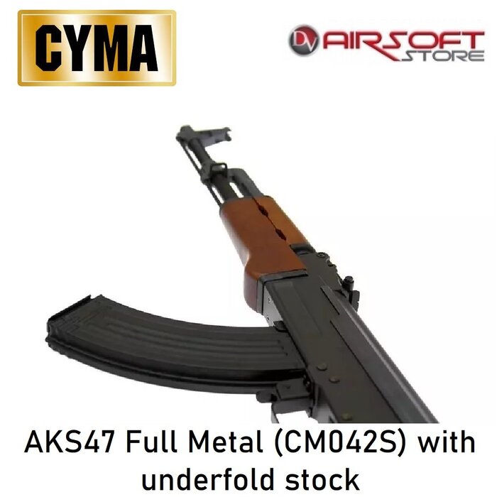 CYMA AKS47 Full Metal (CM042S) with underfold stock