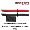 K 25 Rubber training samurai tanto knife