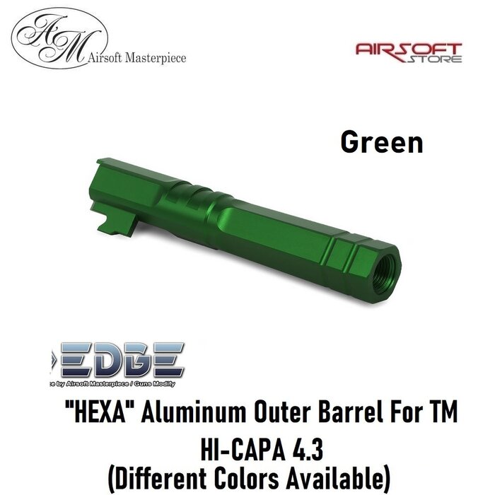 EDGE "HEXA" Aluminum Outer Barrel For TM HI-CAPA 4.3