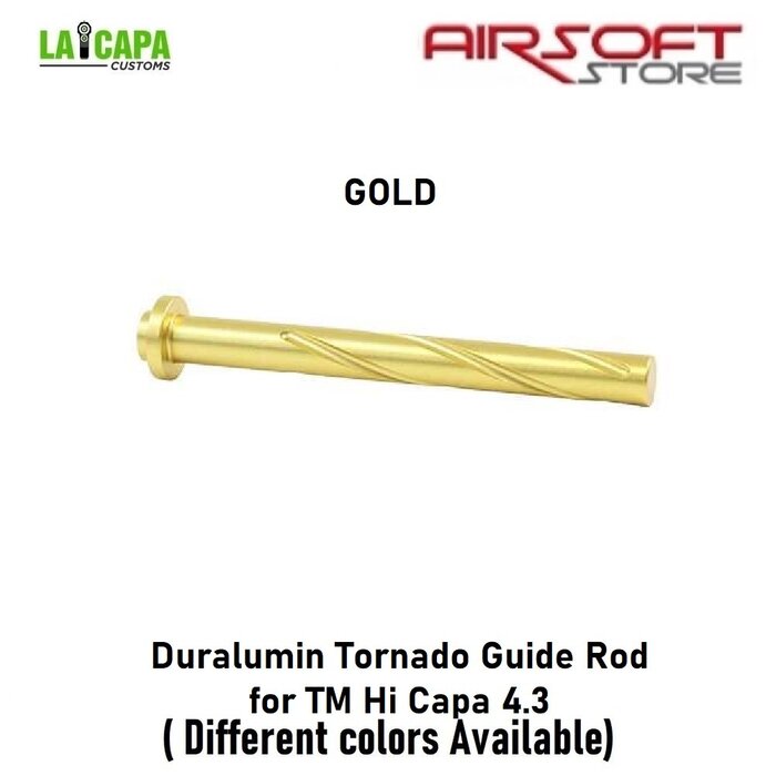 LA Capa Customs Duralumin Tornado Guide Rod for TM Hi Capa 4.3