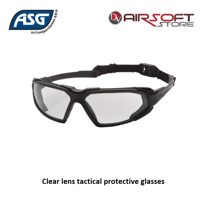 ASG Clear lens tactical protective glasses
