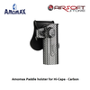Amomax Paddle holster for Hi-Capa - Carbon finish