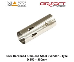 Maxx Model CNC Hardened Stainless Steel Cylinder - Type D 250 - 300mm