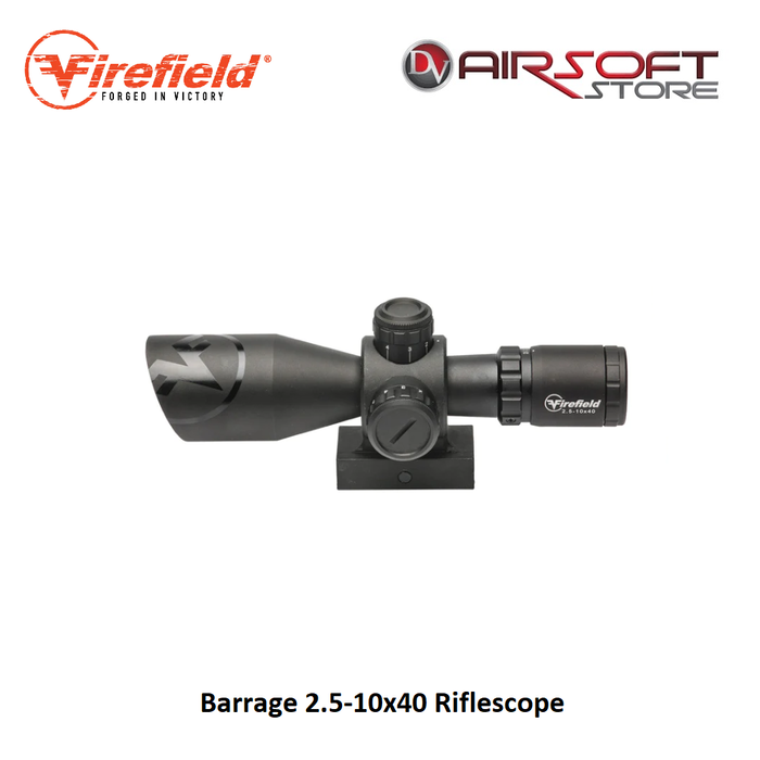 Firefield Barrage 2.5-10x40 Riflescope