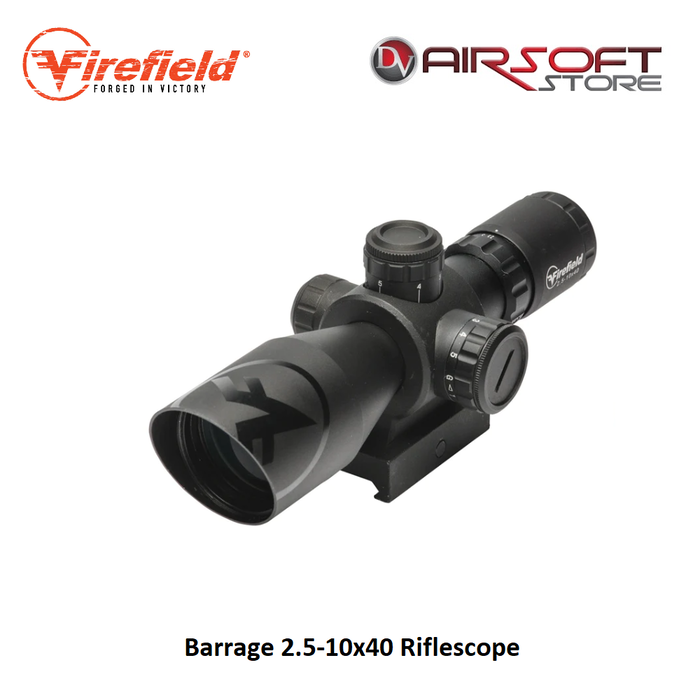 Firefield Barrage 2.5-10x40 Riflescope