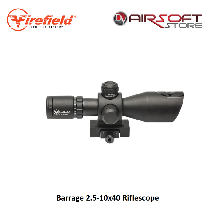 Firefield Barrage 2.5-10x40 Riflescope