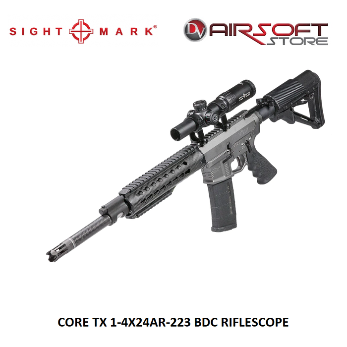 Sightmark CORE TX 1-4X24AR-223 BDC RIFLESCOPE