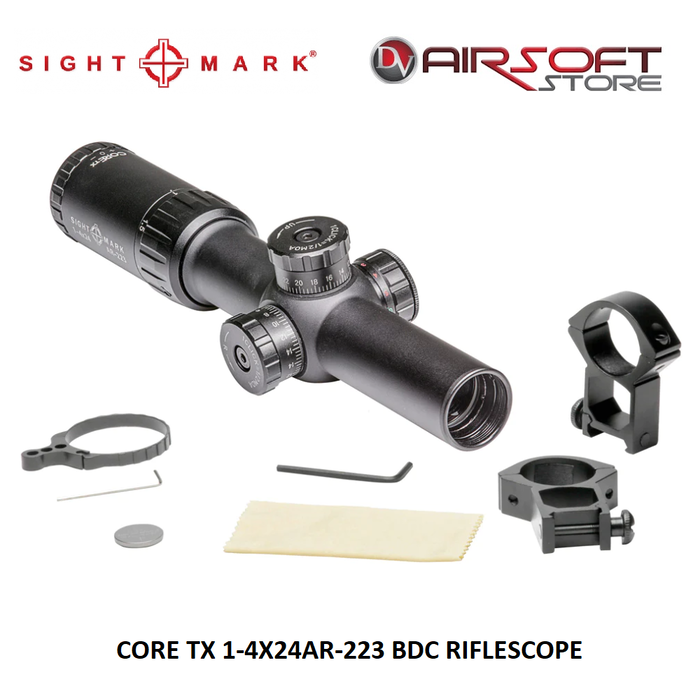 Sightmark CORE TX 1-4X24AR-223 BDC RIFLESCOPE