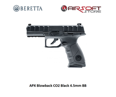 Beretta APX Blowback CO2 Black 4.5mm BB