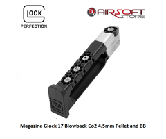 Glock Magazine Glock 17 Blowback Co2 4.5mm Pellet and BB