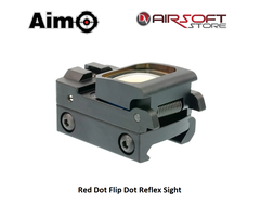 Aim-O Red Dot Flip Dot Reflex Sight