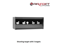 ----- Shooting target with 5 targets