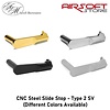 Airsoft Masterpiece CNC Steel Slide Stop - Type 2 SV