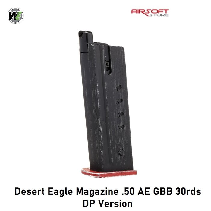 WE (Wei Tech) Desert Eagle Magazine .50 AE GBB 30rds DP Version