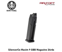 Krytac SilencerCo Maxim 9 GBB Magazine 24rds