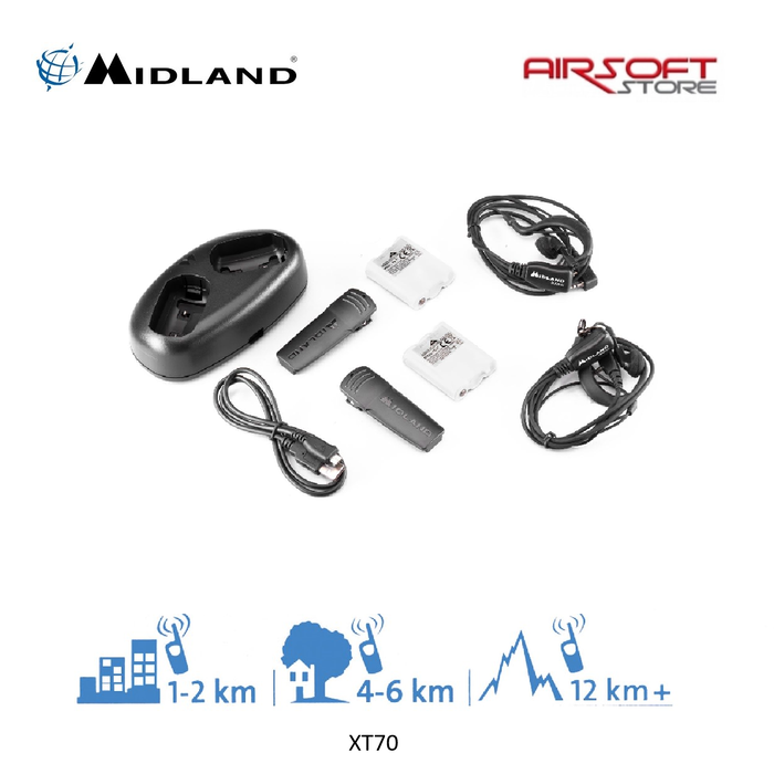 Midland XT70 Walkie Talkies