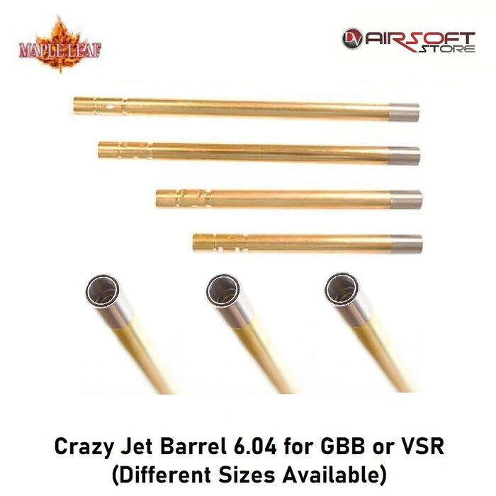 Maple Leaf Crazy Jet Barrel 6.04 for GBB or VSR