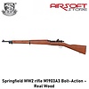 S&T Springfield WW2 rifle M1903A3 Bolt-Action - Real Wood