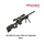 L96 AWP FH Upgraded sniper rifle set with Metal loading plate - Black