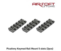 VFC Picatinny Keymod Rail Mount 5 slots (3pcs)
