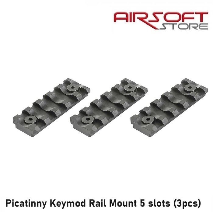 VFC Picatinny Keymod Rail Mount 5 slots (3pcs)