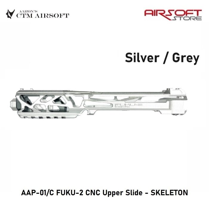 CTM Airsoft AAP-01/C FUKU-2 CNC Upper Slide - SKELETON