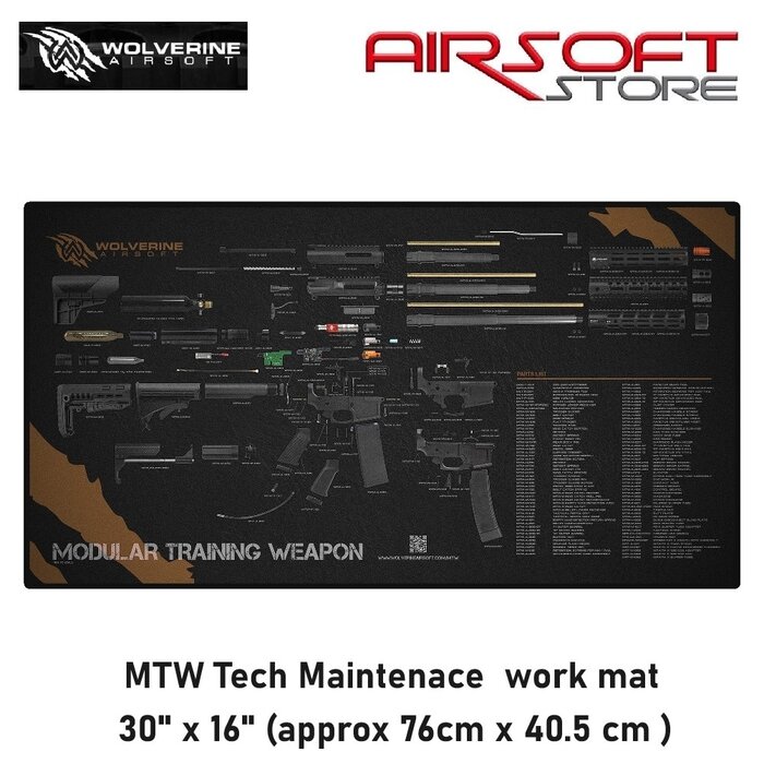 Wolverine MTW Tech Maintenace work mat 30" x 16" (+- 76cm x 40.50cm)