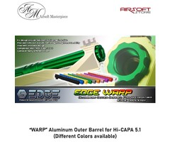 EDGE “WARP” Aluminum Outer Barrel for Hi-CAPA 5.1