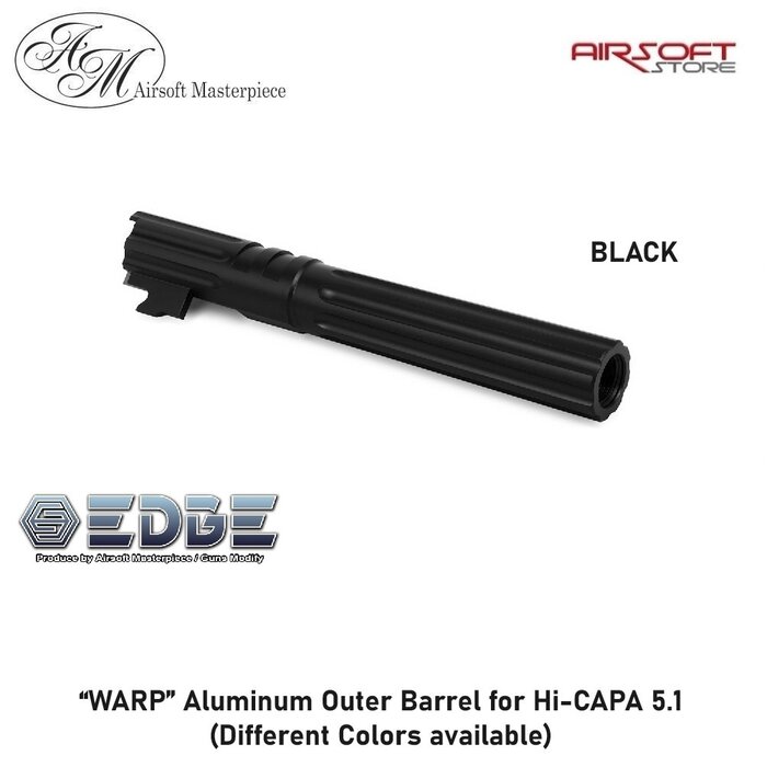 EDGE “WARP” Aluminum Outer Barrel for Hi-CAPA 5.1