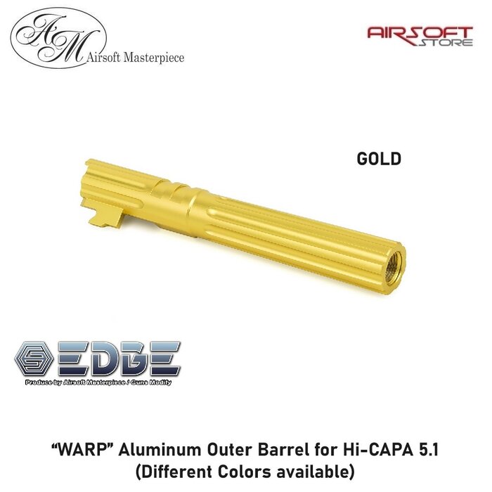 EDGE “WARP” Aluminum Outer Barrel for Hi-CAPA 5.1