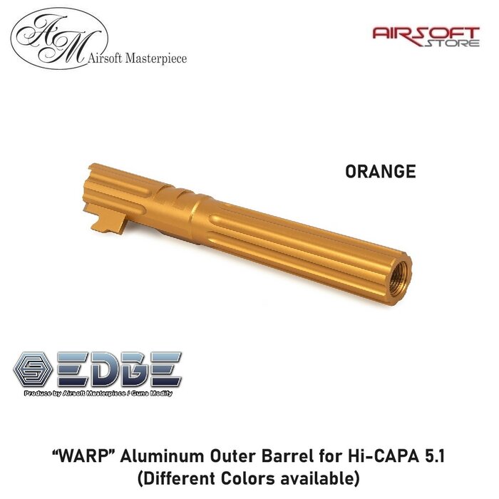 EDGE “WARP” Aluminum Outer Barrel for Hi-CAPA 5.1