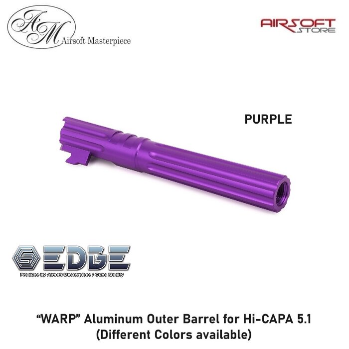 EDGE “WARP” Aluminum Outer Barrel for Hi-CAPA 5.1