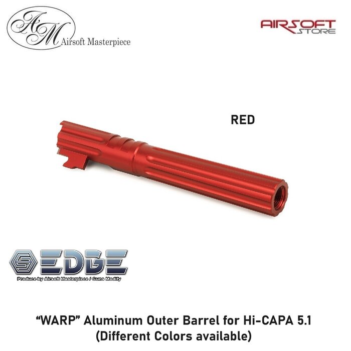 EDGE “WARP” Aluminum Outer Barrel for Hi-CAPA 5.1