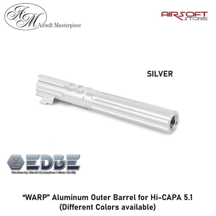 EDGE “WARP” Aluminum Outer Barrel for Hi-CAPA 5.1