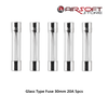 Nimrod Glass Type Fuse 30mm 20A 5pcs