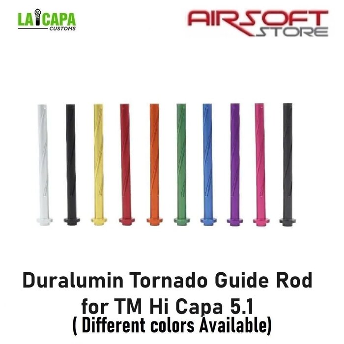LA Capa Customs Duralumin Tornado Guide Rod for TM Hi Capa 5.1