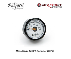Balystik Micro Gauge for HPA Regulator 200PSI