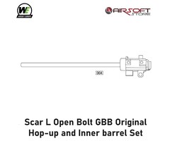 WE (Wei Tech) Scar L Open Bolt GBB Original Hop-up and Inner barrel Set