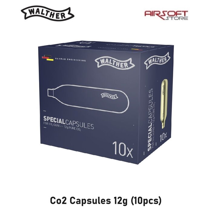 Walther Co2 Capsules 12g (10pcs)