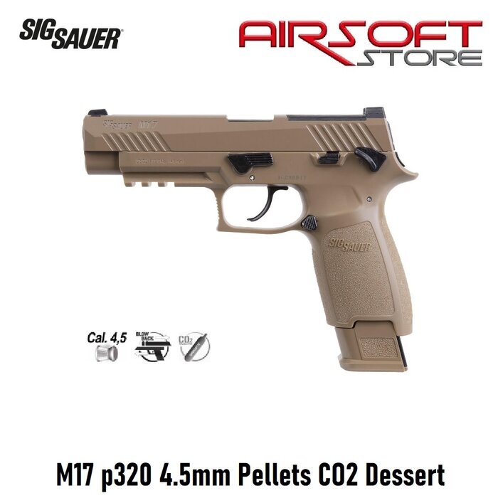 Sig Sauer Sig Sauer M17 P320 4.5mm pellet gun - FDE