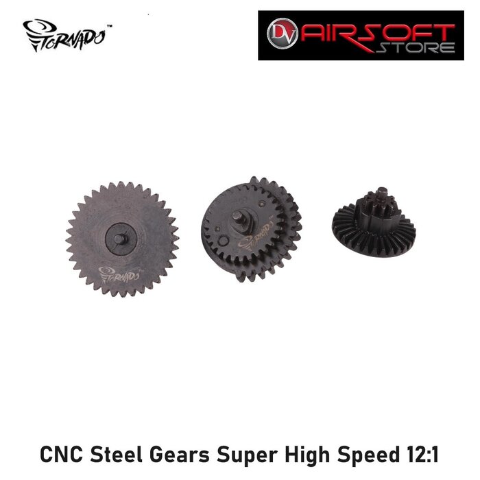 Tornado CNC Steel Gears Super High Speed 12:1