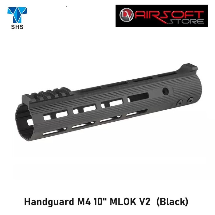 SHS Handguard M4 10" MLOK V2  (Black)