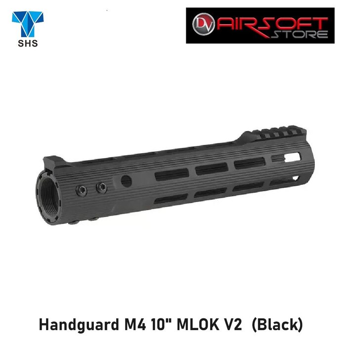 SHS Handguard M4 10" MLOK V2  (Black)